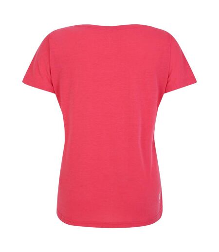 T-shirt persisting femme rose vif Dare 2B