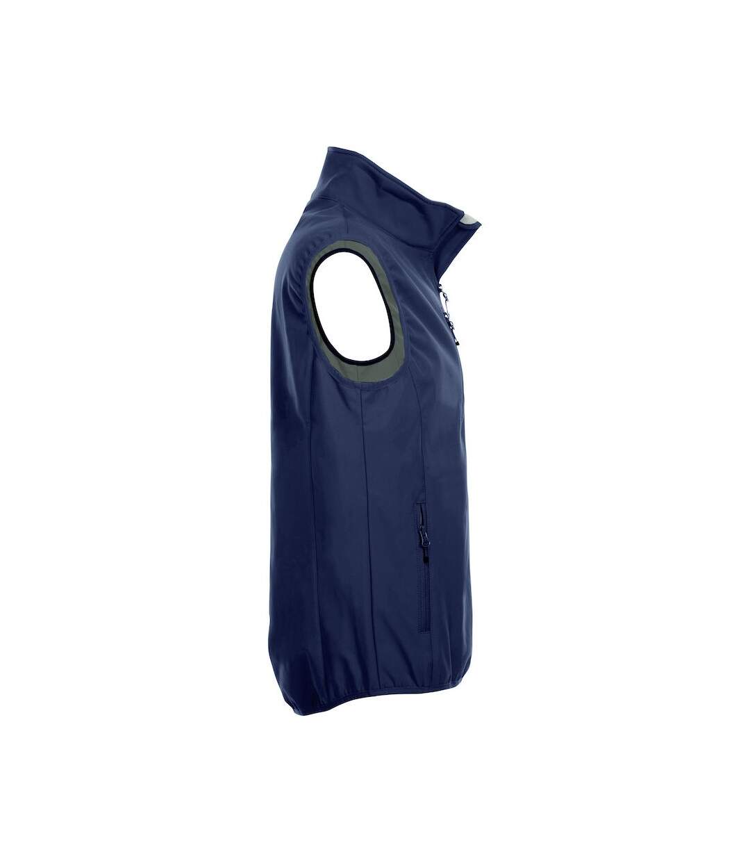 Mens basic softshell vest dark navy Clique