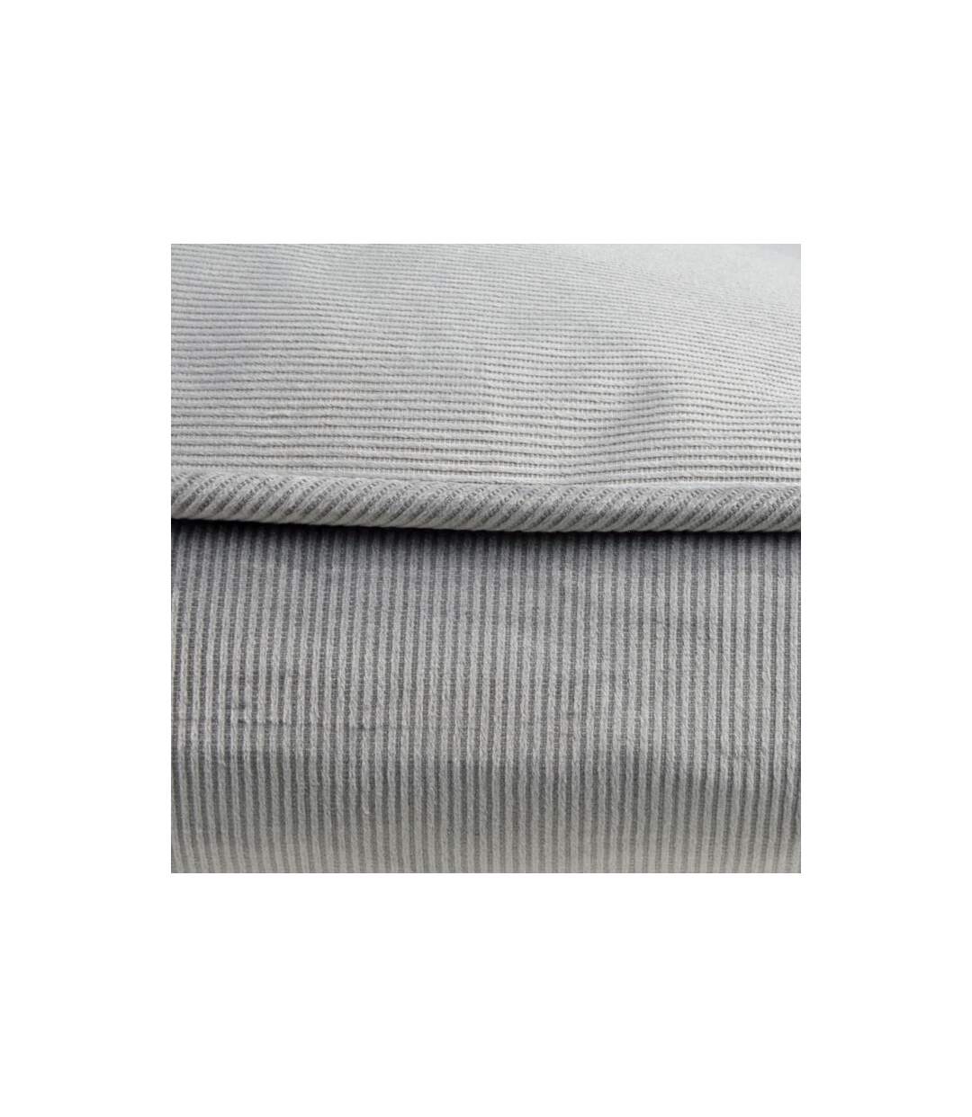 Coussin Rectangle Chien & Chat Velours Crafty 100cm Gris-4