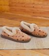 Velours-Hausschuhe mit Webpelz-Futter Atlas For Men