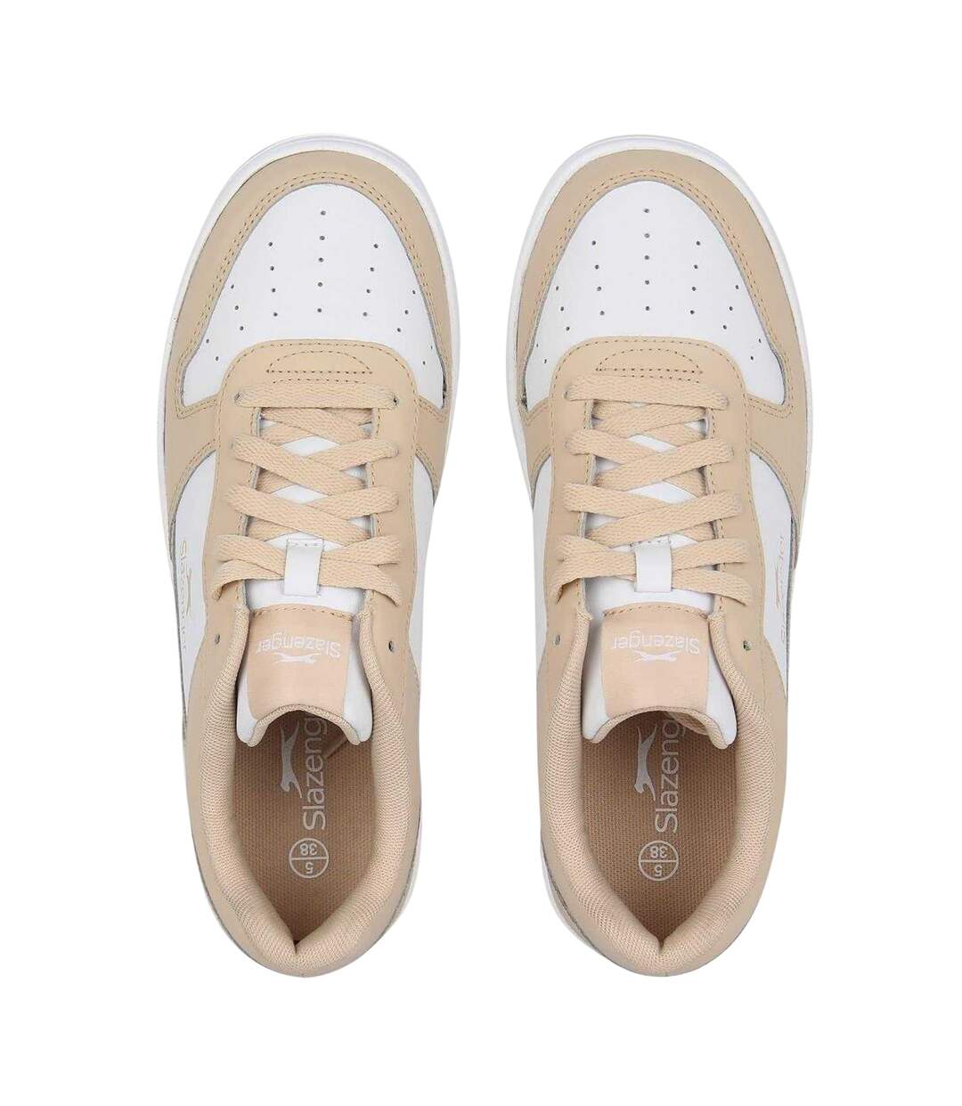 Baskets Tower Enfant Blanc Crème Slazenger-4