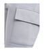 Short À Poches Bardon Homme Bleu Gris Foncé Crosshatch-4