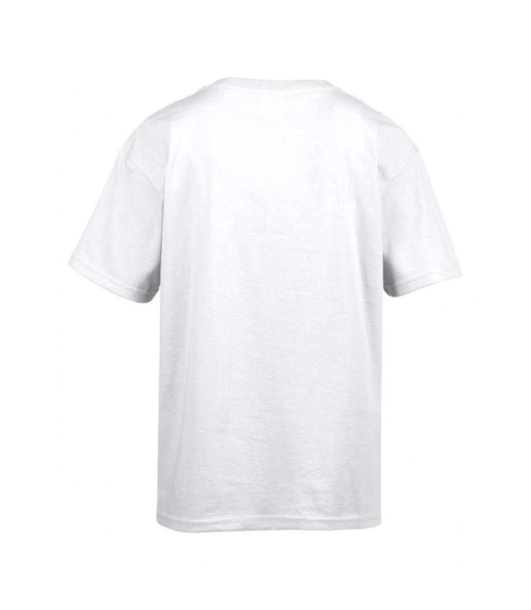 T-shirt softstyle homme blanc Gildan