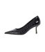 Escarpins Motif/style Imprimé Crocodile Bexton Femme Noir Dune London-3