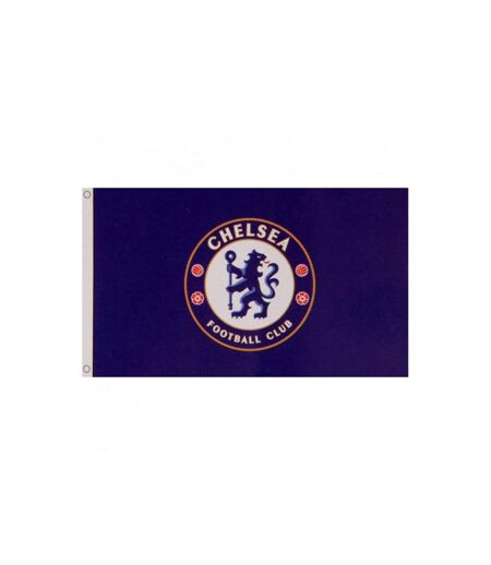 Chelsea FC Core Crest Flag (blue) (One Size) - UTBS1601