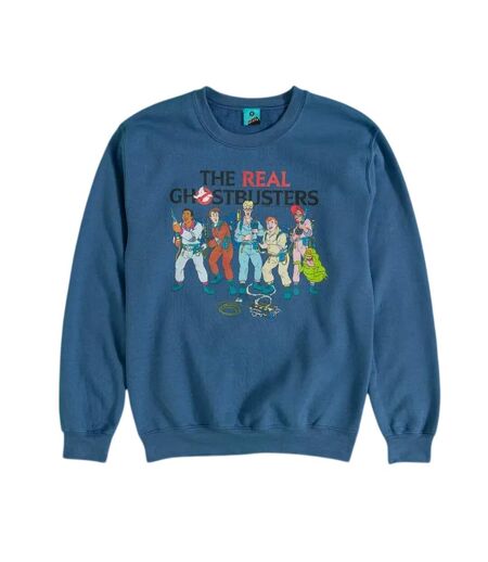Sweat Adulte Bleu Indigo The Real Ghostbusters