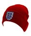 England FA Unisex Adult Cuffed Beanie (Red/White/Blue) - UTTA11684