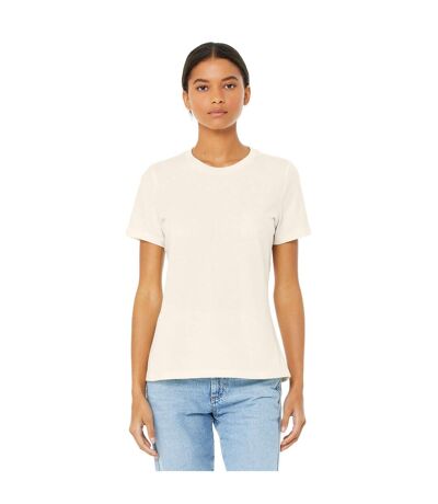 Womens/ladies Heather T-shirt Heather Natural Bella + Canvas