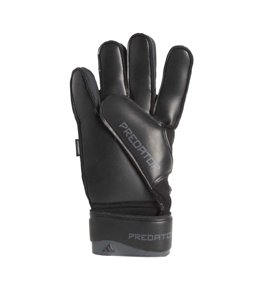 Unisex Adult Predator Match Fingersave Goalkeeper Gloves Black Adidas-2