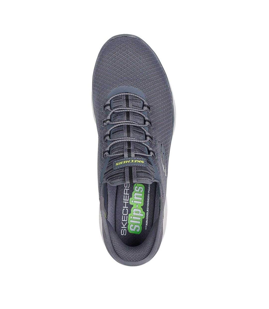 Mens Summits High Range Slip-in Trainers Charcoal Skechers-3