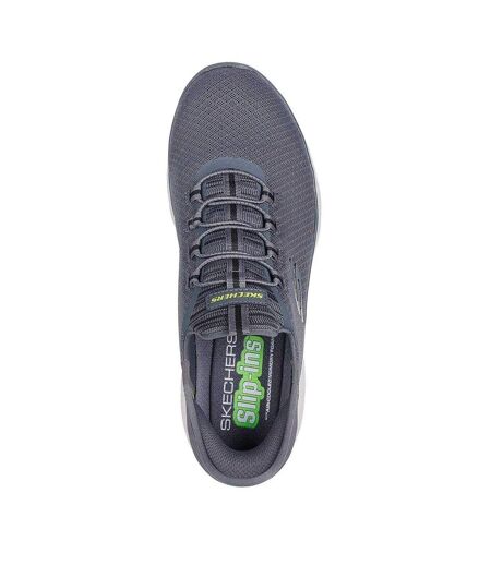 Mens Summits High Range Slip-in Trainers Charcoal Skechers