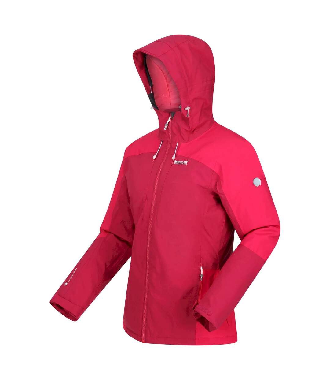 Doudoune matelassée highton femme rose foncé / rose fluo Regatta