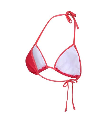 Regatta Womens/Ladies Aceana Plain Bikini Top (Bright Blush/Peach Bloom) - UTRG9405