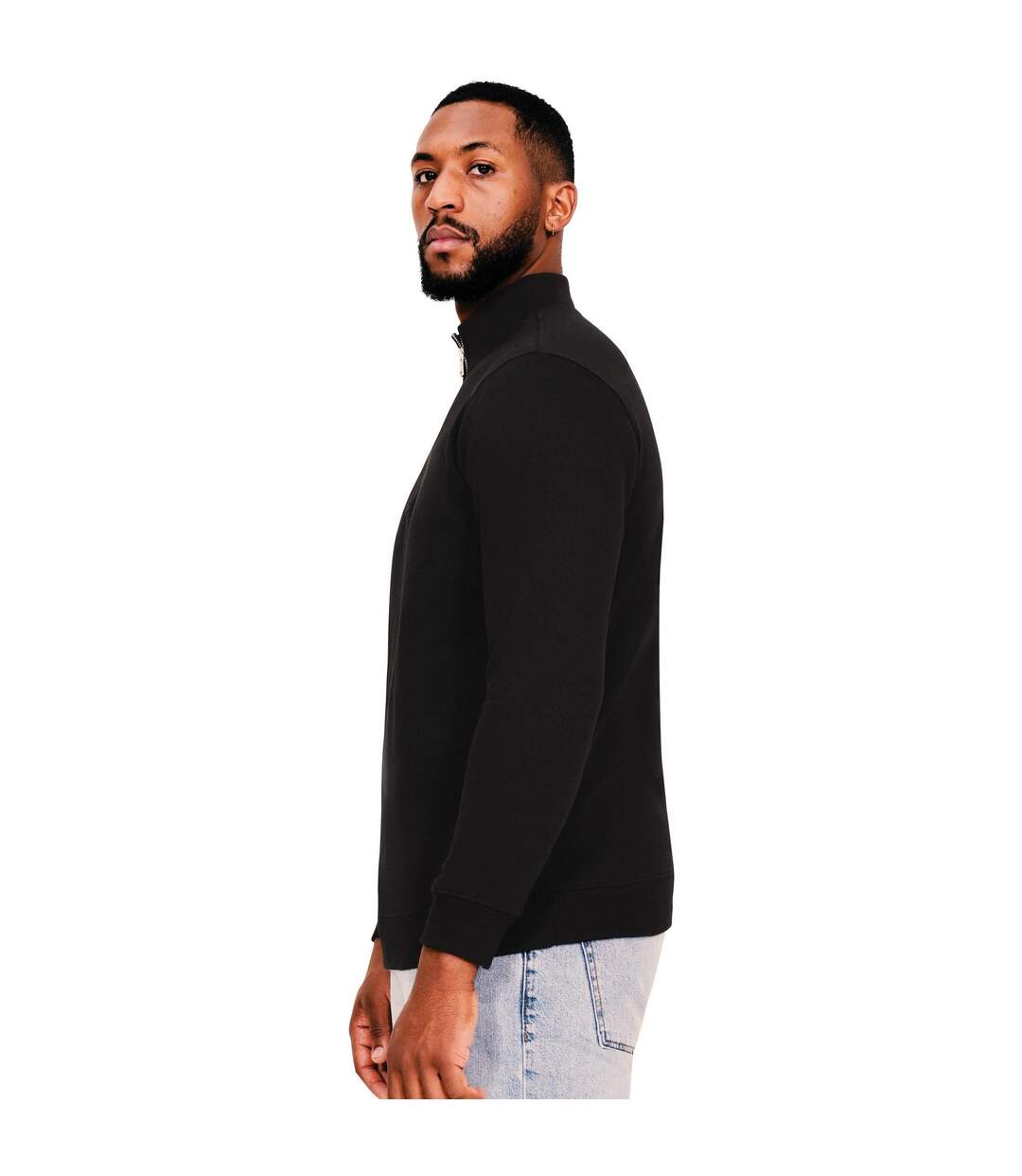 Sweat homme noir Casual Classics-3