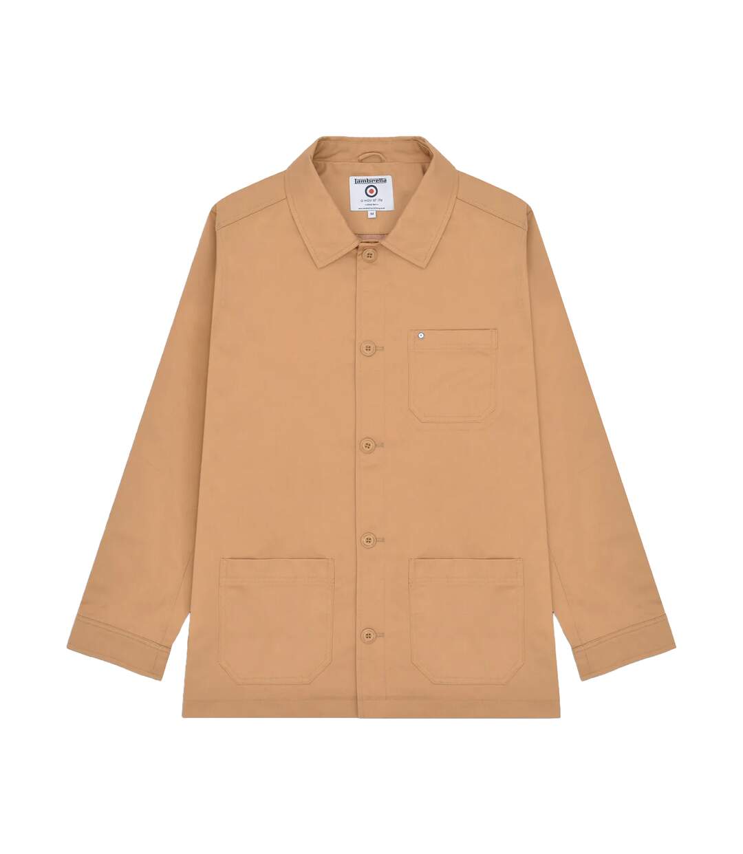 Veste bergen homme brun clair Lambretta-1