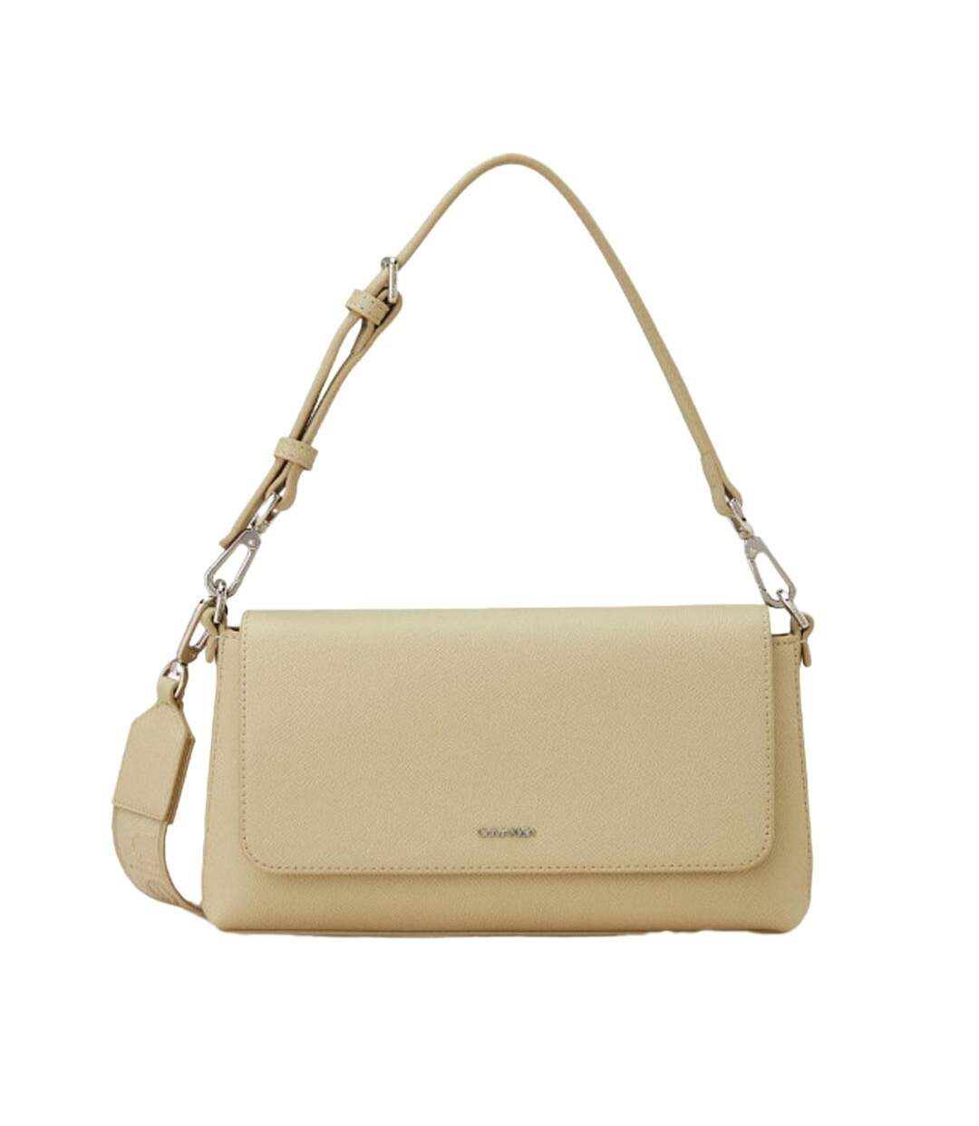 Sac à bandoulière beige femme calvin klein jeans ck must conv - taille unique-1