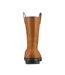 Unisex adult purofort rigpro fur lined safety wellington boots brown/black Dunlop