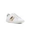 Geox Womens/Ladies D Jaysen E Sneakers (White/Gold) - UTFS10685
