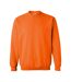 Sweat Adulte Orange Fluo Gildan-1