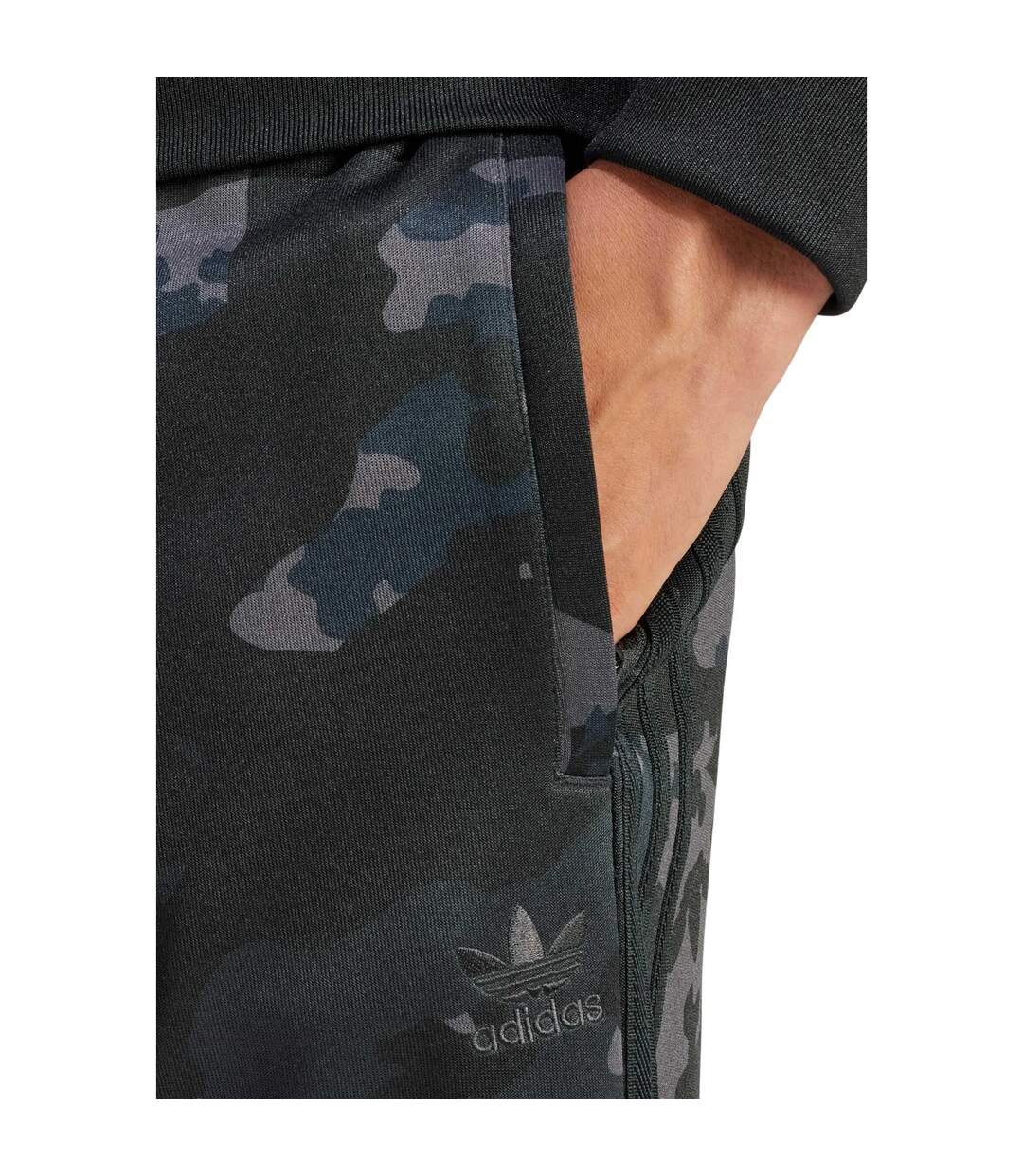 Pantalon De Jogging Motif/style Camouflage Originals Sstr Homme Noir Adidas-4