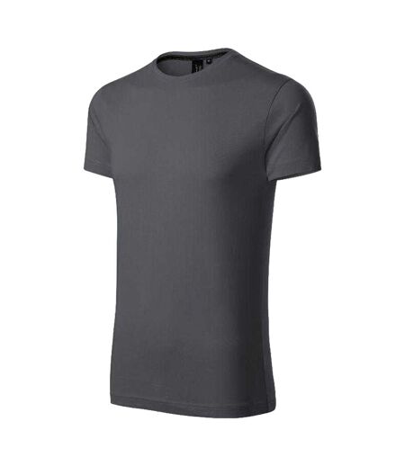 T-shirt Motif/style Uni Exclusive Homme Gris Foncé Malfini