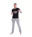 Ensemble De Pyjama Motif/style Fantaisie Homme Noir Gris Norfolk & Way-2