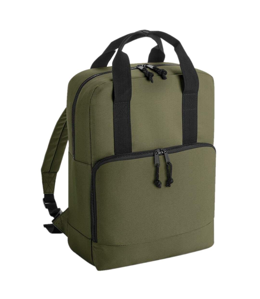 Sac à dos adulte taille unique vert militaire Bagbase-1