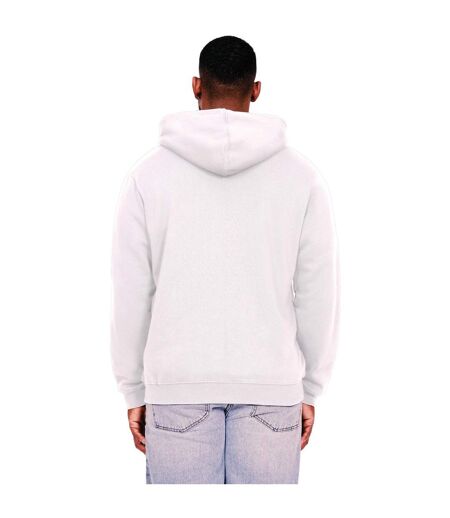Mens Core Ringspun Cotton Full Zip Hoodie White Casual Classics