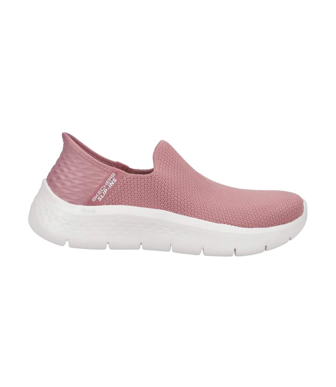 Womens/ladies Go Walk Flex Sunset View Shoes Rose Skechers-4