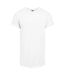 T-shirt Motif/style Long Homme Blanc Urban Classics-1