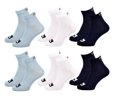 Chaussettes QUICKSILVER QUARTER Pack de 6 Paires 7462