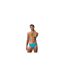 Mens Big Logo Endurance+ Swim Briefs Turquoise Speedo-2