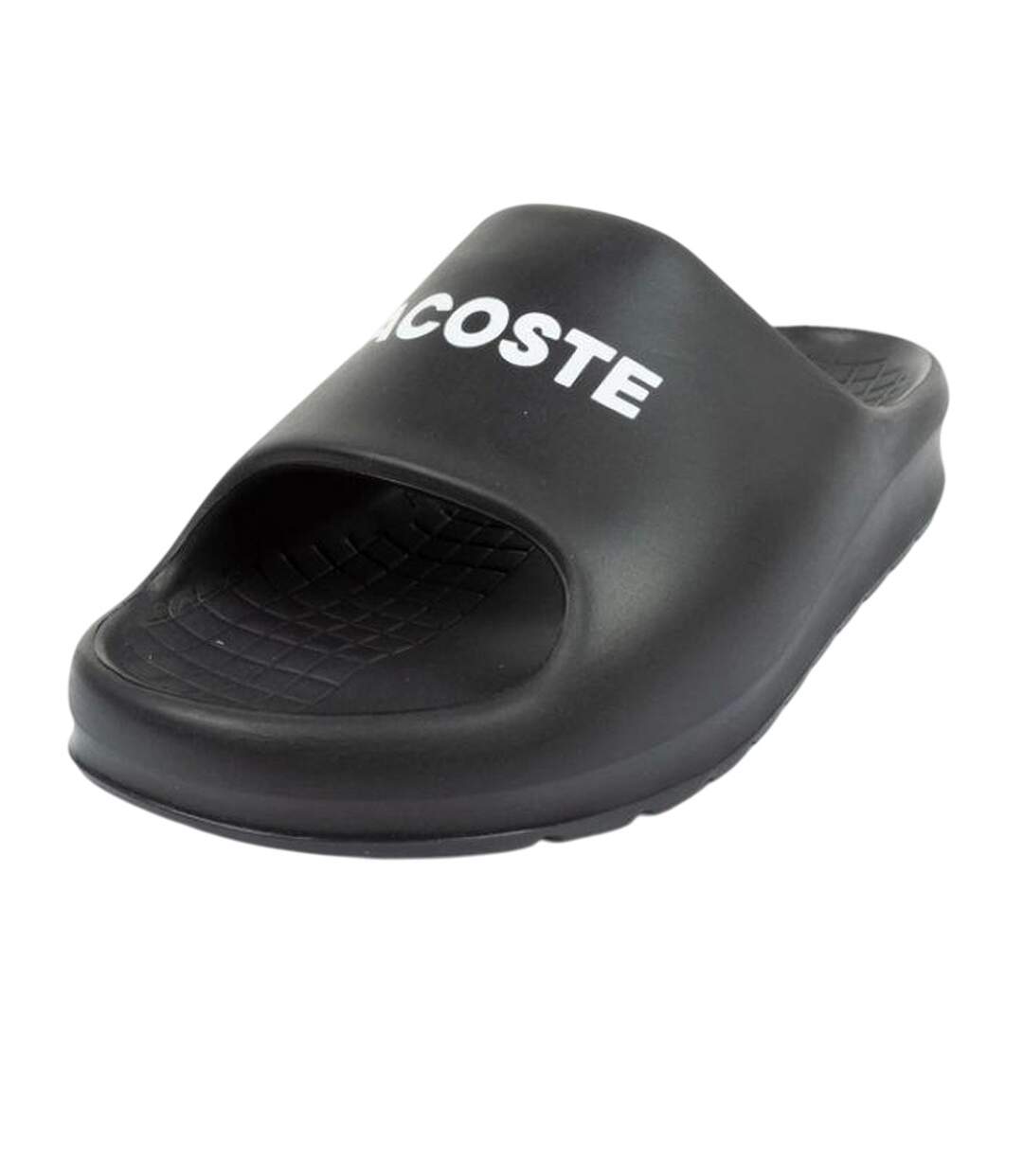 Claquettes Serve Femme Noir Lacoste-1