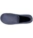 Isotoner Chaussons Charentaises homme velours, semelle ergonomique, mousse à mémoire forme, confort usage quotidien-2