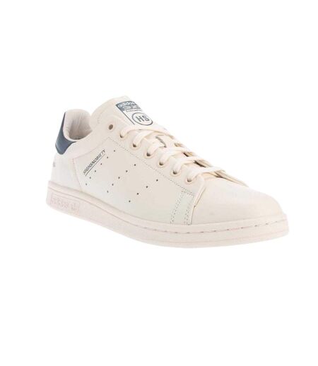 Mens Smith Highsnobiety Tumbled Leather Trainers White Adidas