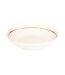 Lot de 6 Assiettes Creuses Selena 20cm Blanc-1