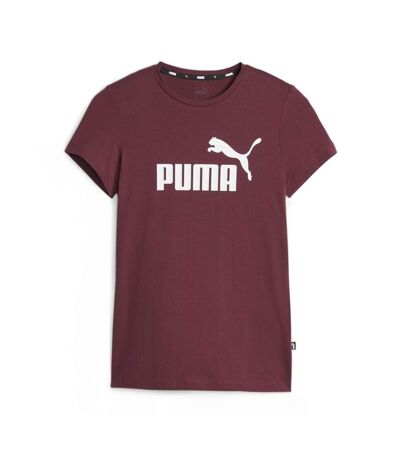 T-shirt bordeaux femme puma 586775 - s