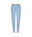 Womens/ladies Skinny Jeggings Light Blue Firetrap-1