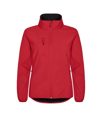 Veste Softshell Classic Femme Rouge Clique