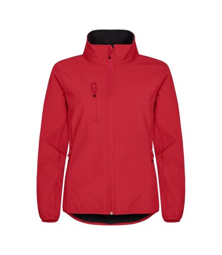 Veste Softshell Classic Femme Rouge Clique
