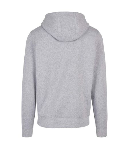 Mens Basic Hoodie Gris Chiné Build Your Brand