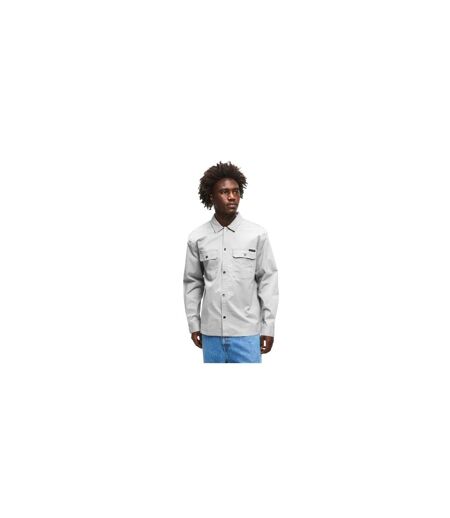 Chemise Manches Longues Utility Homme Vert Foncé Brume Calvin Klein