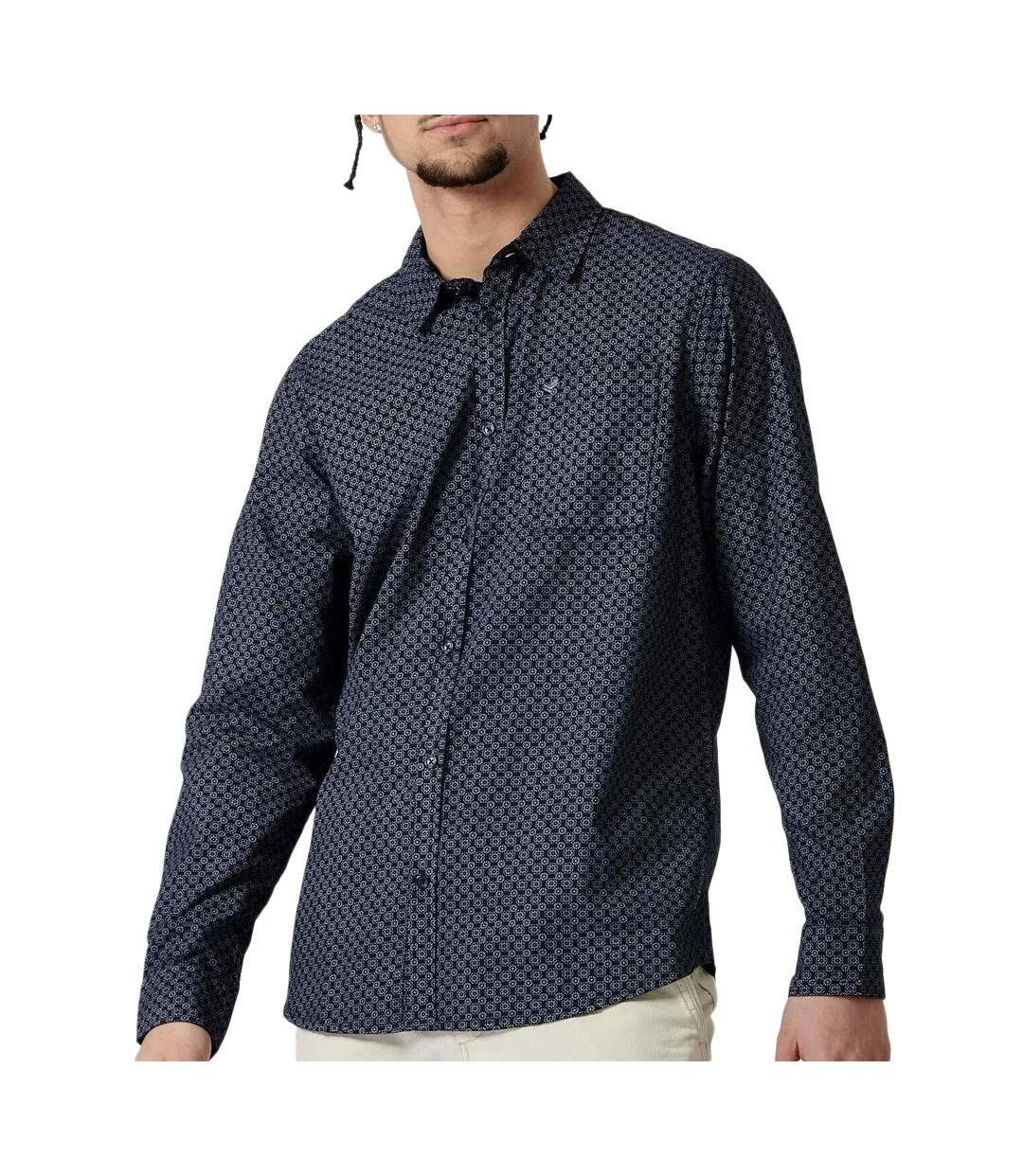Chemise marine homme kaporal romer-1