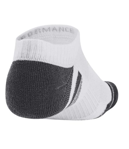 Pack Of 3  Unisex Adult Performance No-show Socks  White Under Armour