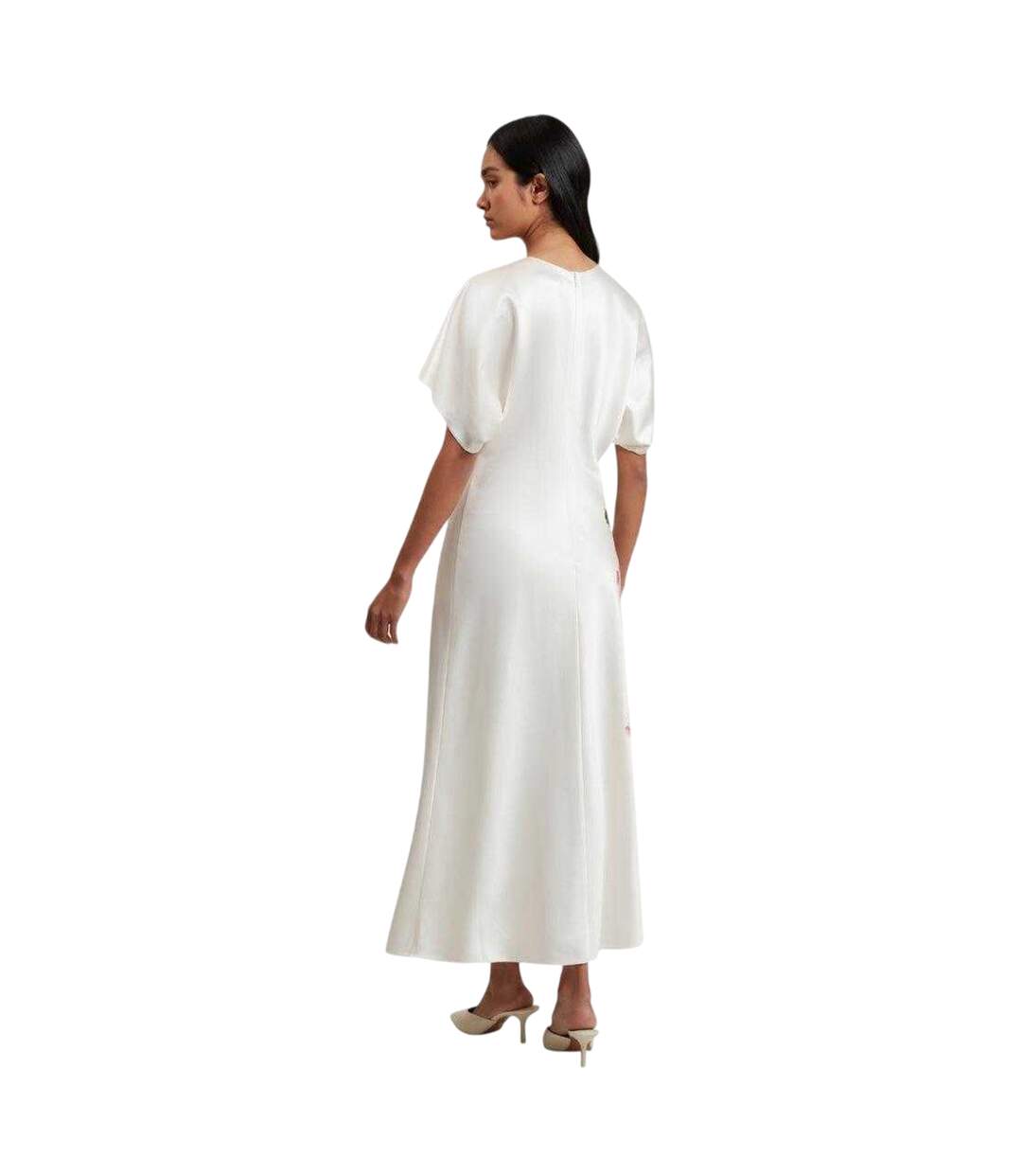 Robe Motif/style Colonne Myzan Femme Blanc Cassé Ted Baker-3