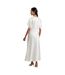 Robe Motif/style Colonne Myzan Femme Blanc Cassé Ted Baker-3