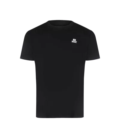T-shirt Motif/style Logo Adulte Noir Diesel