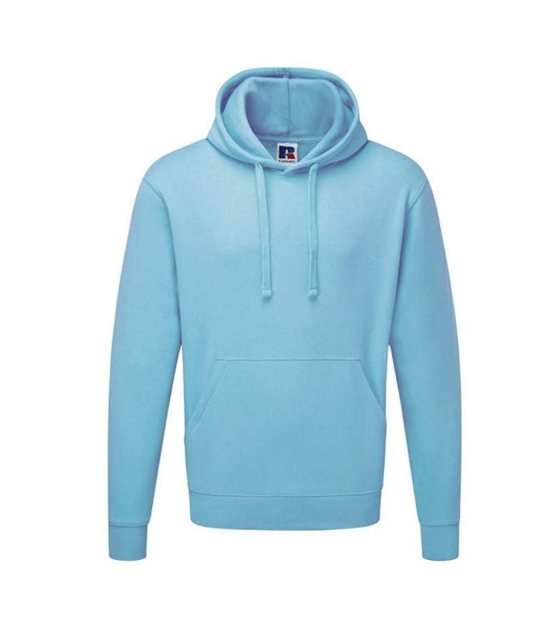 Sweatshirt À Capuche  Pour Homme Bleu Ciel Russell-2