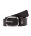 Ceinture noir femme tommy hilfiger oval-1