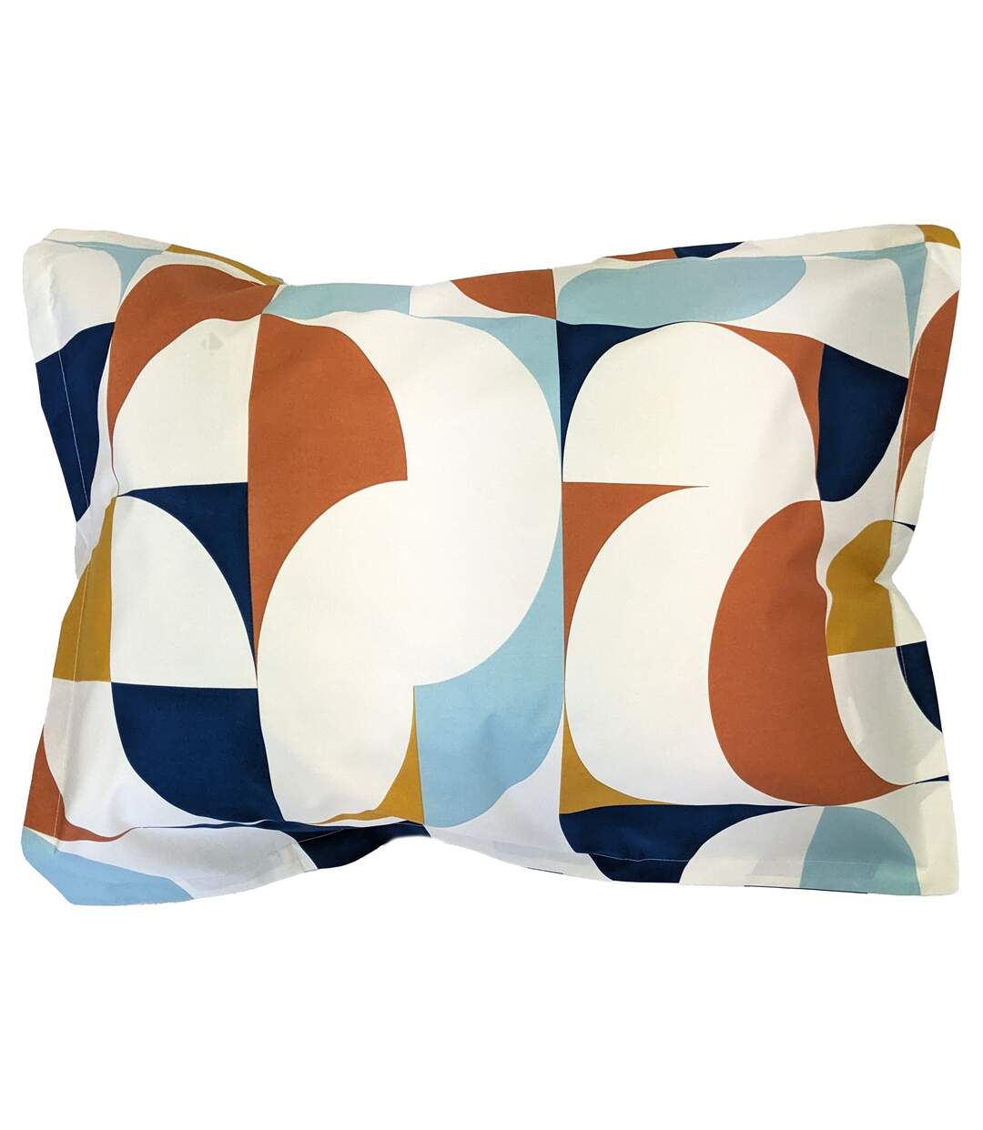 Taie d'oreiller percale de coton MODULO-1